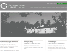 Tablet Screenshot of glendaloughhouse.ie